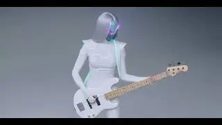 Cyberpunk Girl Transformation &ndash; Futuristic Neon Aesthetic | AI Digital Art Music Video