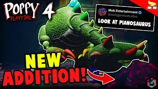 Pianosaurus Got UPDATED? (Poppy Playtime Chapter 4 Update)