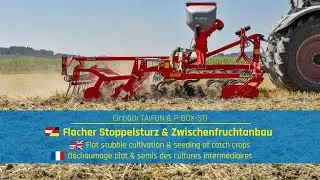 Leichtgrubber f&uuml;r den Stoppelsturz | Cultivator for stubble cultivation | Scalpeur | Einb&ouml;ck TAIFUN