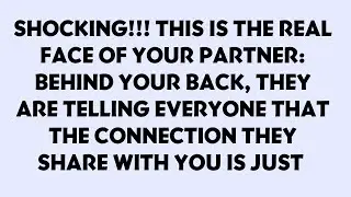 Angels say SHOCKING!!! THIS IS THE REAL FACE OF YOUR PARTNER...| Angel Message