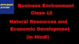 Natural Resources and Economic Development