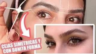 ¡ASÍ HICE EL DISEÑO, TRAZO Y DEPILACIÓN DE MI CEJA DESDE CASA! ¡QUEDÓ PERFECTA! - SUSIDEAS 💡