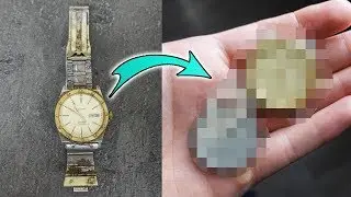 Schaffe ich es die gefundene alte Uhr zu reparieren?