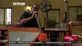 15121 Kunst CCTV Afrique Ancient glass technique finds new lease of life among South African arti