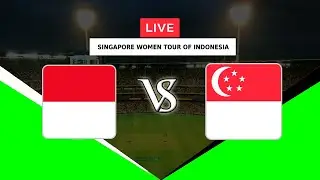 🔴LIVE INDONESIA WOMEN VS SINGAPORE WOMEN | 4th T20I | SINGAPORE WOMEN TOUR OF INDONESIA 2022