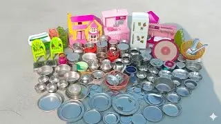 7 Minutes Satisfying with Unboxing Hello Kitty Kitchen Set | Cute Tiny Miniature ASMR Mini Cooking