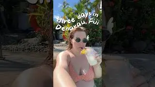 Spend three days with me on denarau island in fiji ✈️✨🇫🇯🌴 #fiji #travelvlog