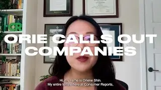 Orie Calls Out Companies