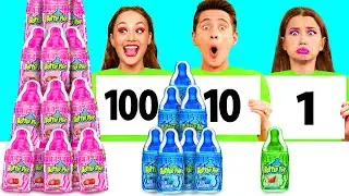 100 Layers of Food Challenge | Fantastic Kitchen Recipes by KaZaZa Challenge