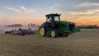 Uprawka pod rzepak JD 8345 RT HORSCH Cruiser 7XL