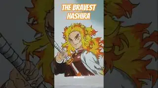Rengoku drawing #anime #shortvideo #short #shortsfeed #trending #demonslayer #edit #animeedit #viral