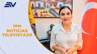 Ver&oacute;nica Abad viaj&oacute; a Turqu&iacute;a para asumir sus funciones como vicepresidenta | Televistazo | Ecuavisa