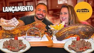 LAN&Ccedil;AMENTO OUTBACK | PORCO FRITO E MOUSSE COM NACHOS
