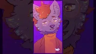 New haircut✨ #vtuber #wolf #furry