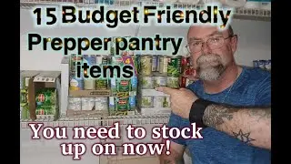 Fill your prepper pantry on a budget!