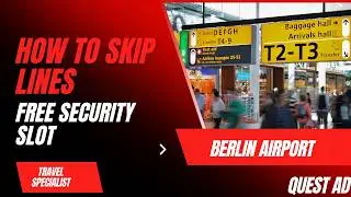 How to Skip the Lines with a Free Security Check Slot