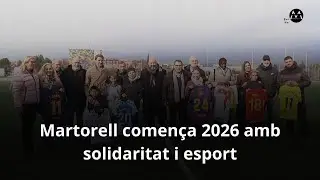 030126 Martorell  comença 2026 amb solidaritat i esport