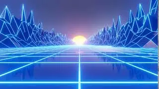 Retrowave Animation