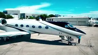 Stripping and Paint Of Gulfstream G-IV