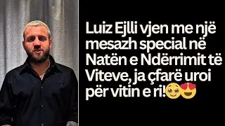 Luiz Ejlli vjen me një mesazh special në Natën e Ndërrimit të Viteve, ja çfarë uroi për vitin e ri!🥹