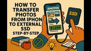 How to Transfer Photos From iPhone to External SSD (Step‑by‑Step)