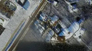 Wandering River, Alberta Aerial View