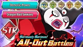 STR Type, Super Class, DB Seekers, Demonic Power, 5 Turns Missions VS Gomah Seriously Serious!