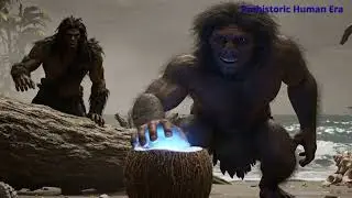 Prehistoric Survival Story | A Mysterious Baby Emerges from a Coconut: Early Humans