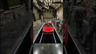I Buried a $300,000 FERRARI in my Floor! 🏎️💸 (Epoxy Supercar) #Shorts
