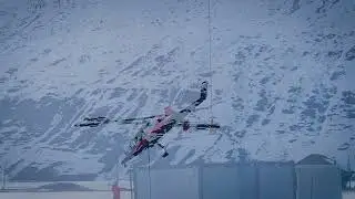 Helitransport in Andermatt