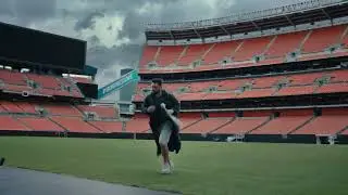 Progressive: Baker Mayfield Prepares for Rain