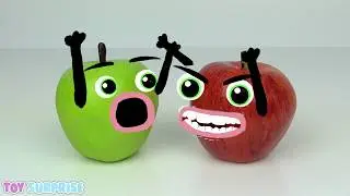 Frutas con caras | comida que habla | Toysurprise
