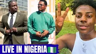 ISHOWSPEED VISIT to NIGERIA | VERYDARKMAN VS BLORD E CHOKE 😱 #ishowspeedlive