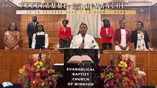Célébration du 18e anniversaire de L'Église Évangélique Baptiste de Windsor | Le 19 Octobre 2025