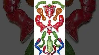 Spiderman, Sirenhead, Hulkbuster, Lizard - Avengers Toys. #avengers