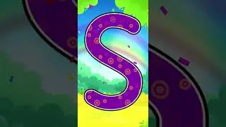 Write the letter S | Capital letter | ABC kids | My kids games learning channel