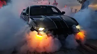 FORD MUSTANG SHELBY GT350 DRIFT & BURNOUT 