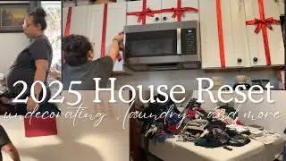 2025 Home Reset - Undecorating, Laundry, and FINALLY FINISHING OUR BEDROOM