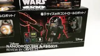NANODROID R2Q5 & BB8 Takara Tomy