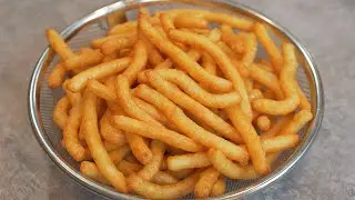 Хрустящий картофель фри дома! Хрустящие и Вкусные! Картофельные рецепты! Картофельные закуски