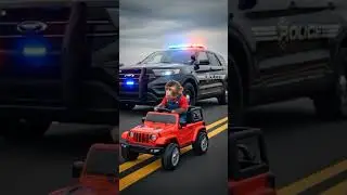 US Police Stopped a Monkey&hellip; Then THIS Happened 😱#monkey #driving #car