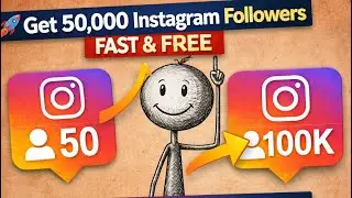 🚀 Get 50,000 Instagram Followers FAST & FREE + Reach the Explore Page in 2026!