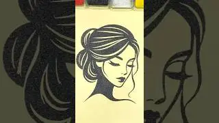 Relaxing Sand Art ASMR 🖤✨ #asmr #satisfying #relaxing