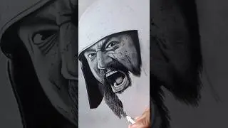 Chhaava🦁Movie Drawing | #shorts #chhaava #vickykaushal #drawing #art