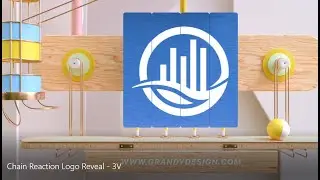 Chain Reaction Logo Reveal - (How to make a Logo Animation, Logo Intro and YouTube Intro)