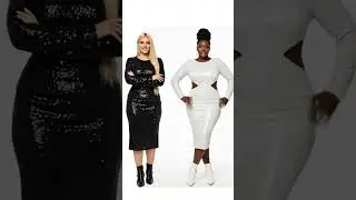 Black & White Power Dressing: Glamorous Gowns, Chic Suits & Sequin Styles