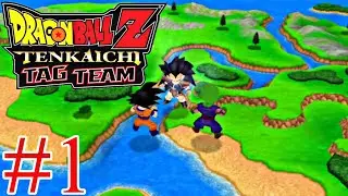Unknown Worrior From Another Planet | Dragon Ball Z: Tenkaichi Tag Team - Story Mode #1 (PPSSPP)