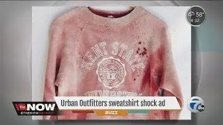 Urban Outfitters sweatshirt shock ad