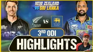 3RD ODI LANKA VS NEWZELAND MATCH LANKA EXTRA ORDENERY PERFARM #CRICKETCHAMPION856
