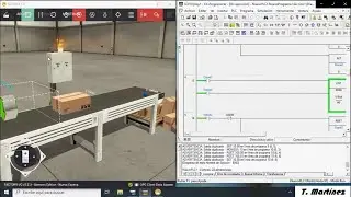 Comunicación de PLC Omron CP1H simulado con Factory I/O a través de OPC DA